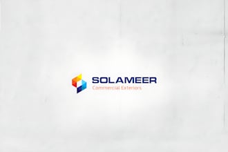 do 3d modern business logo design for your brand