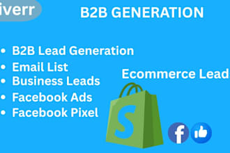 generate premium shopify store owner leads for your business
