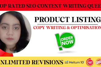 write killer amazon description with seo
