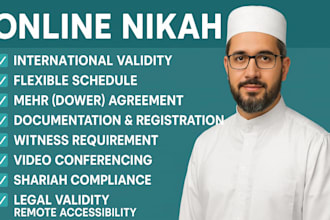 create custom islamic marriage certificate