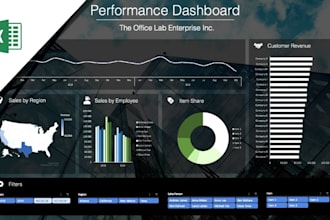 provide expert excel services and data analysis