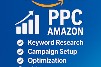 setup, manage amazon PPC campaign and do amazon PPC campaign