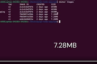 containerize your application with docker and deploy to kubernetes