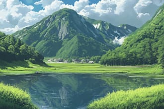 make isometric concept art buildings for your project