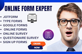 create irresistible online surveys via jotform, typeform, or google forms