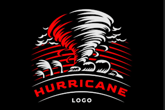 make a awesome tornado logo for you with new concept