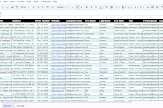 find email address, linkedin leads, data correction, data mining, data cleaning
