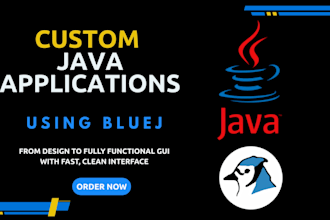 create java programs using bluej with clean and well structured code