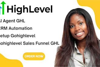 setup gohighlevel,CRM automation,expert,ai agent ghl,gohighlevel salesfunnel ghl