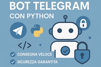 create a custom telegram bot to automate your tasks