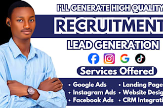 recruitment leads job recruitment leads staffing leads recruitment linkedin ads