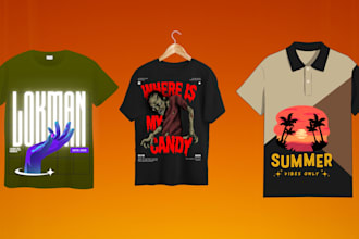 design awesome custom t shirt