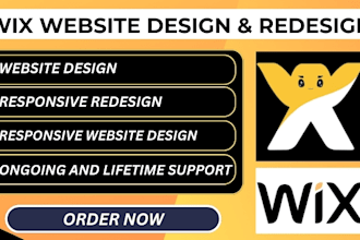 redesign your wix website wix landing page revamp wix website redesign wix