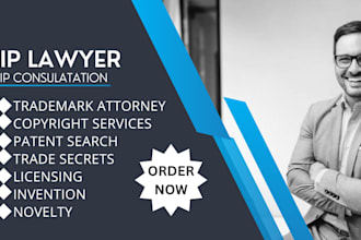 be your copyright, trademark, and patent laywer