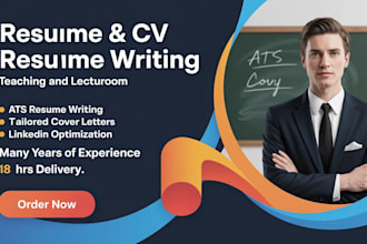 write ats teacher resume adjunct instructor lecturer cv academic cv writing