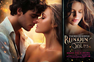 do illustrated romance book cover design