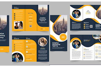 design bifold and trifold, real estate brochures, leaflets, pamphlets, flyers