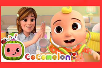 write lyrics, compose jingle intro and outro songs kid song for youtube channel