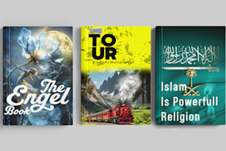 do book cover design, ebook cover, kdp book cover