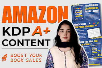 design amazon KDP a plus content to boost your book sales