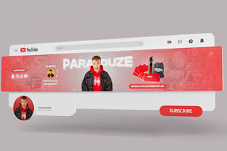 design a unique youtube banner that gets noticed