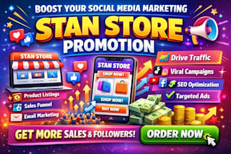 boost your social media marketing stan store promotion stan store traffic
