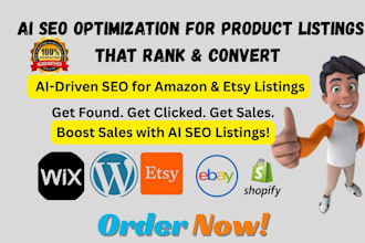 converting ai seo optimization for product listings that rank, shopify product
