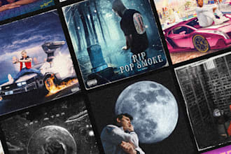 creative album, single or ep cover design