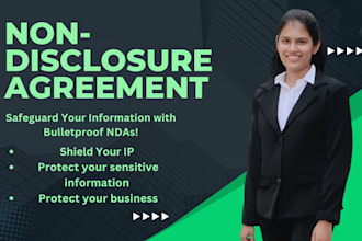 draft legal contracts, legal documents, custom nda and website policies
