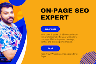 do complete on page SEO for your website