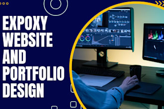 design personal portfolio website, blog or business website