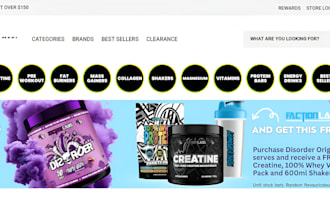 design supplement, nutraceutical website, peptide, sarms, nootropic store