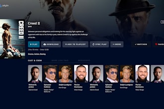 rebrand iptv app,build iptv app, smart tv, samsung tizen, lg webos with sub plan