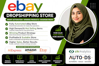 manage and automate your ebay dropshipping store