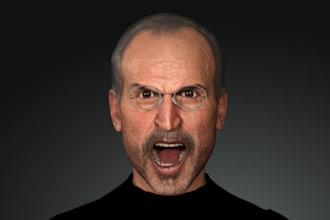 create realistic 3d character design,modelling, rigging and animation using maya