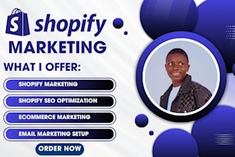 do shopify marketing, shopify store promotion, etsy promotion, boost sales
