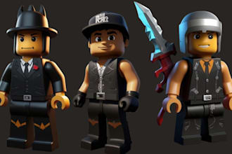 create custom roblox ugc items, accessories, characters, game assets  wearables