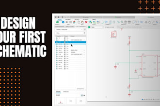 design schematics and pcb with gerber and bom files for your electronic project