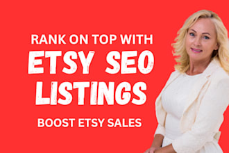 rank etsy listings on page 1 do etsy SEO to boost etsy sales