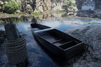 create high quality 3d props for games or films