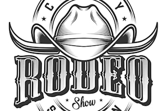 design creative rodeo logo