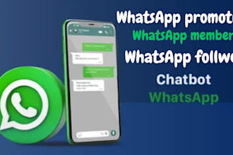 promote your whatsapp channel whatsapp member and  increase whatsapp follower