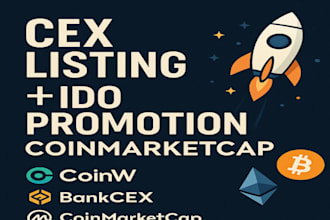 do coin or token listing on cex dex to get high liquidity and investor