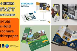 create any brochure, product catalog, company profile, real estate listing