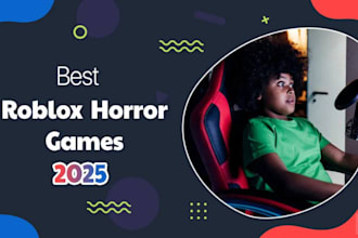 create roblox horror game with spooky atmostpher, dark room jumpscare, monster