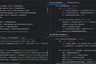 create python projects, gui apps, apis, and automations for you