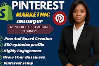 setup optimize and do pinterest marketing pins and boards