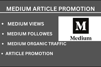 do viral promotion on your medium articles
