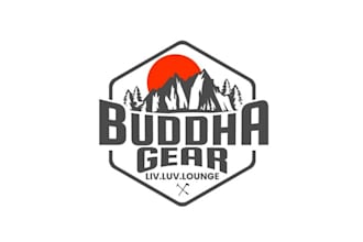 design extraordinary outdoorsy traveling logo