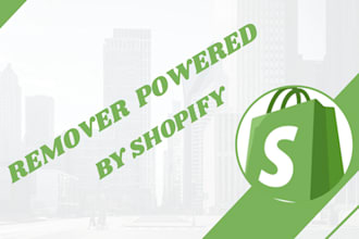remove powered by shopify footer from your store